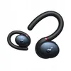 A pair of black wireless earbuds with a hook design, shown against a white background. Produktbild-Vorschau