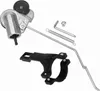 A set of metal and plastic tools for cutting sheet metal, laid out on a white background. Anteprima dell’immagine prodotto