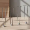 Mucola gambe del tavolo set di 4 gambe a forcina telaio del Anteprima dell’immagine prodotto 1