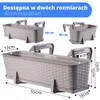 KADAX Balkontopf mit Untersatz "Frette", Balkonkasten mit Produktbild-Vorschau 4