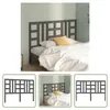 The Living Store Kopfteil Grau 166x4x100 cm Massivholz Produktbild-Vorschau 1