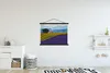 MuchoWow® Textilposter Bauernhaus mit Sonnenblumen in der Produktbild-Vorschau 2