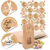 24 kleine braune Ostertüten Geschenktüten MIT FENSTER + Produktbild-Vorschau 3