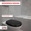 Grafner WC Sitz aus MDF stabile Qualität Pure Black Produktbild-Vorschau 8