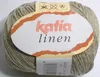 A ball of yarn with a label. Produktbild-Vorschau