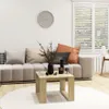 vidaXL Bočný stolík Sonoma Oak 50x50x35 cm odvodený výrobok Náhľad obrázku produktu 3