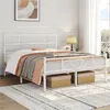 Yaheetech Bettrahmen Metallbett für 160 x 200 cm Matratze Produktbild-Vorschau 1