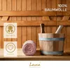 Lavea Mexico Saunatuch Saunahandtuch - 80x200 cm, 100% Produktbild-Vorschau 6
