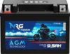 NRG AGM Motorradbatterie YTX9-BS 9,5Ah 12V Produktbild-Vorschau 1
