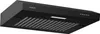 A black under-cabinet range hood is shown against a white background. Produktbild-Vorschau