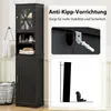 COSTWAY 40x30x170,5cm mobile bagno stretto, mobile bagno Anteprima dell’immagine prodotto 7