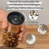 GOURMEO Gewürzmühle 2er Set mit verstellbarem Produktbild-Vorschau 3