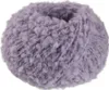 A ball of fluffy, textured yarn in a light purple color. Produktbild-Vorschau
