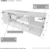 ATHD Wandhängender Waschtischunterschrank 140 cm D - Evoke  Produktbild-Vorschau 3
