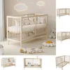 Merax Babybett Kinderbett 60x140cm, Höhenverstellbar Produktbild-Vorschau 10