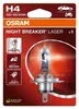 OSRAM NIGHT BREAKER LASER H4 P43t, 12 V/60-55 W Productafbeelding-voorbeeld 7