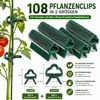 108x Pflanzenclips Pflanzenbinder Pflanzenklammern Produktbild-Vorschau 2
