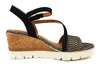 Tamaris Sandalette Schwarz Combi Textil Größe: 37 Normal Produktbild-Vorschau 15