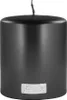 Fink CANDLE, metallic Stumpenkerze, Paraffin, schwarz, L. 8 Produktbild-Vorschau 5