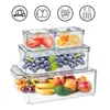 4 Stück kühlschrank organizer, stapelbare kühlschrank Produktbild-Vorschau 10