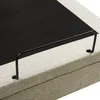 BELIANI Łóżko beżowe tapicerowane 80 x 200 cm jednoosobowe Podgląd zdjęcia produktu 9