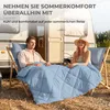 Sleep Comfy Deluxe 2-in-1 Sommer Bettdecke 200x220 cm Produktbild-Vorschau 3