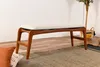 Skye Decor, Touch Bench, banc, noyer, 100 % bois de charme, Voir les images du produit 2