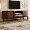Merax TV-Schrank aus Rattan in Landhausstil, TV Lowboard Produktbild-Vorschau 3