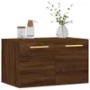 vidaXL Wandschrank Braun Eichen-Optik 60x36,5x35cm Produktbild-Vorschau 3