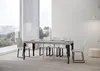 Ausziehbare Konsole 90x40/300 cm Paxon Premium Cement Produktbild-Vorschau 3