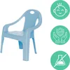 Silla para bebés de plástico Lucky, color azul, para niños Vista previa de la imagen del producto 4