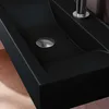 doporro Lavabo à Poser Noir Mat Vasque Suspendu en Voir les images du produit 6