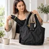Faltbare Ledertasche – SHIFTBAG Schwarz Produktbild-Vorschau 4