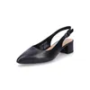 Tamaris dámské lodičky kožené slingback na špičatém Náhled obrázku produktu 35