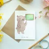 Mr. & Mrs. Panda babykarte Mathematiklehrer Herz - Weiß - Produktbild-Vorschau 2