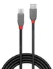LINDY 3m USB 2.0 Typ C an Micro-B Kabel, Anthra Line Náhled obrázku produktu 2