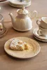 Clayre & Eef Assiette à déjeuner Ø 21 cm Beige Céramique Voir les images du produit 2