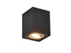 LED Deckenstrahler Aufbauspot dimmbar Schwarz - Gold Produktbild-Vorschau 2