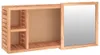 zrcadlová skříňka vidaXL 80x17x34 cm ořechový masiv Náhled obrázku produktu 1