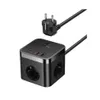Baseus PowerCombo Universal Steckdosenleiste Indoor Schwarz Produktbild-Vorschau 1