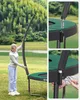 SONGMICS trampolína Ø 366 cm s žebříkem + síť + tyče + kryt Náhled obrázku produktu 7