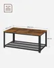 Stolik kawowy VASAGLE z dużą półką, 106,2 x 45 x 60,2 cm, Podgląd zdjęcia produktu 6