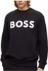 Boss schwarzer Pullover mit Logo – L Produktbild-Vorschau 7