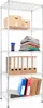 Scaffale in metallo Rocky verniciato a polvere bianco 5 Anteprima dell’immagine prodotto 4