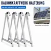 Balkonkraftwerk Halterung 118cm, PV Halterung für Produktbild-Vorschau 1