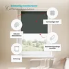Estika Rollo ohne Bohren - 85 x 150 cm - Grau - Klemmfix Produktbild-Vorschau 2