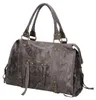 Elara Damen-Schultertasche aus echtem Wildleder Blau  Italy Produktbild-Vorschau 2