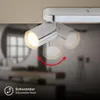 Stropní svítidlo, stropní lampa, koupelna, otočné, stupeň Náhled obrázku produktu 2