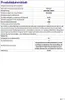 A product data sheet with technical specifications and energy efficiency information. Produktbild-Vorschau