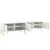 AIORBER TV-Schrank, minimalistischer Stil, goldene Beine, Produktbild-Vorschau 8